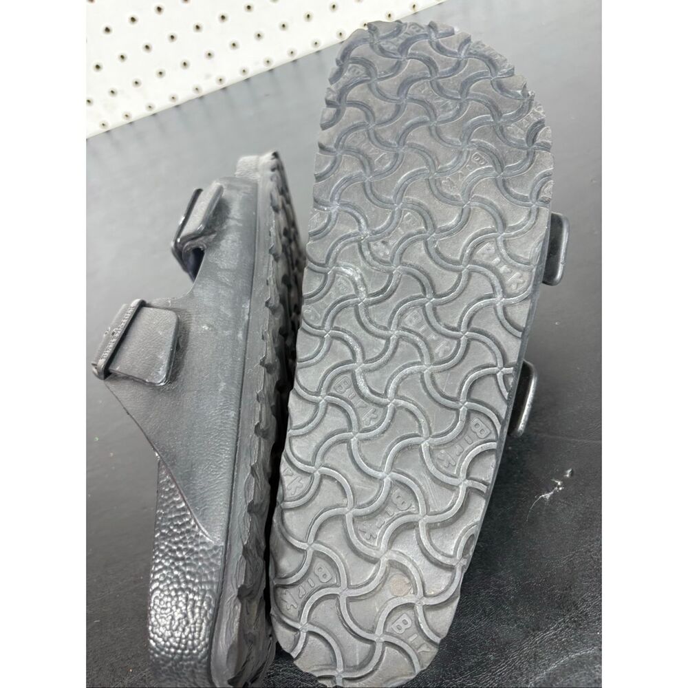 Birkenstock Rubber Black Waterproof Eva Sandals woman’s size 9 - Picture 6 of 8